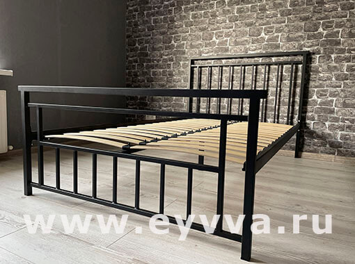двуспальная кровать лофт 160*200 см